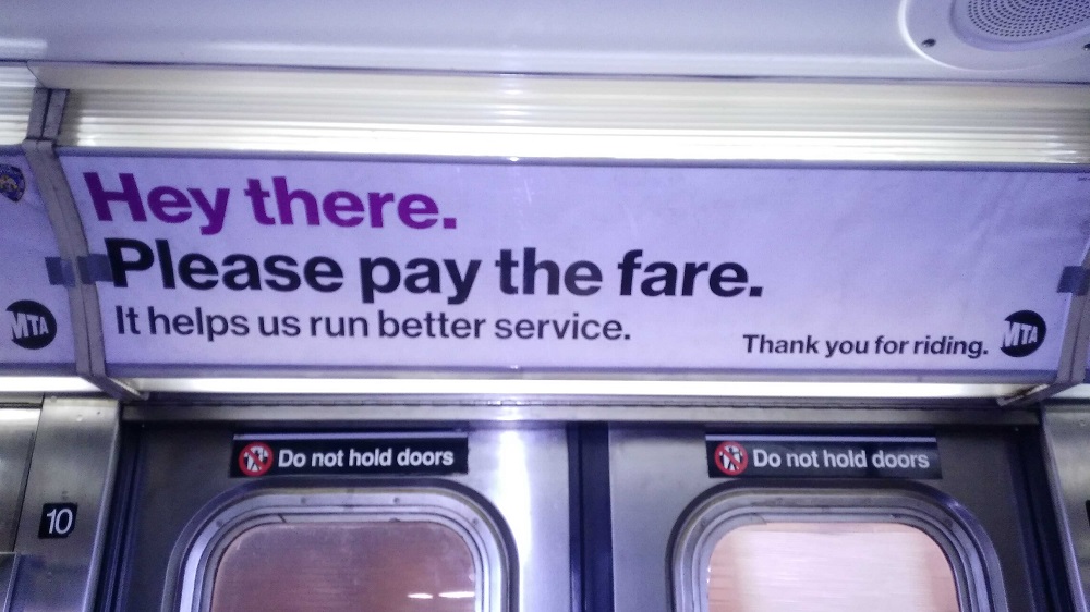 MTA in Direct Competition with Panhandlers for Loose Change