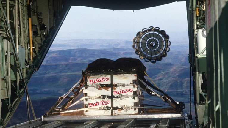 U.N. Contract to Airdrop Aid into Syria Awarded to Lunchables