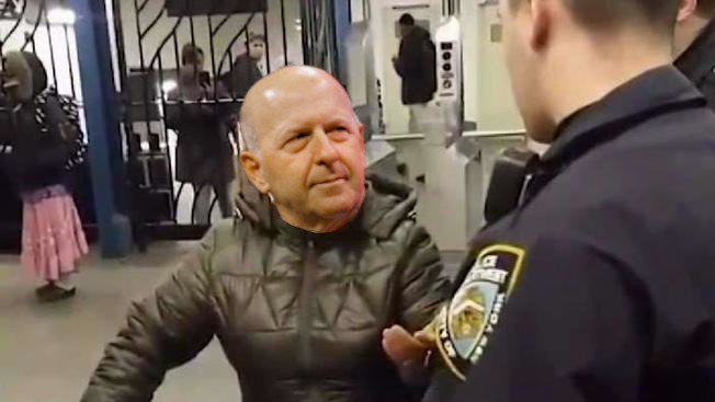 Goldman Sachs CEO Arrested for Selling Unregulated Securities on Subway Platform