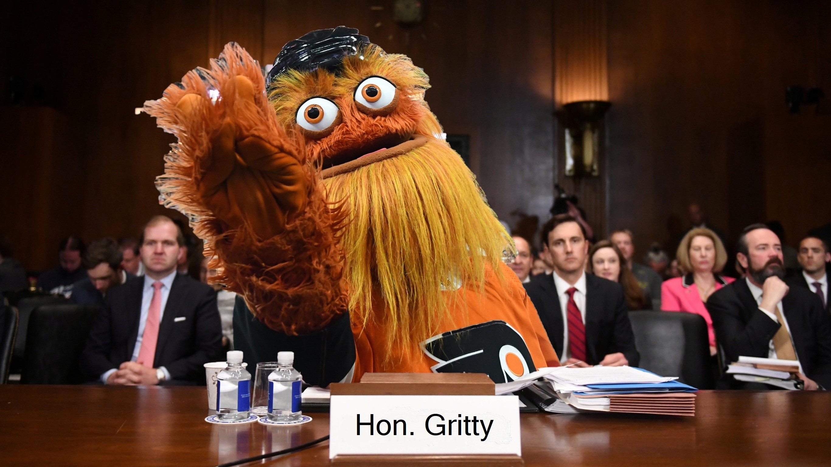 Socialist Icon Gritty Testifies for Welfare Reform