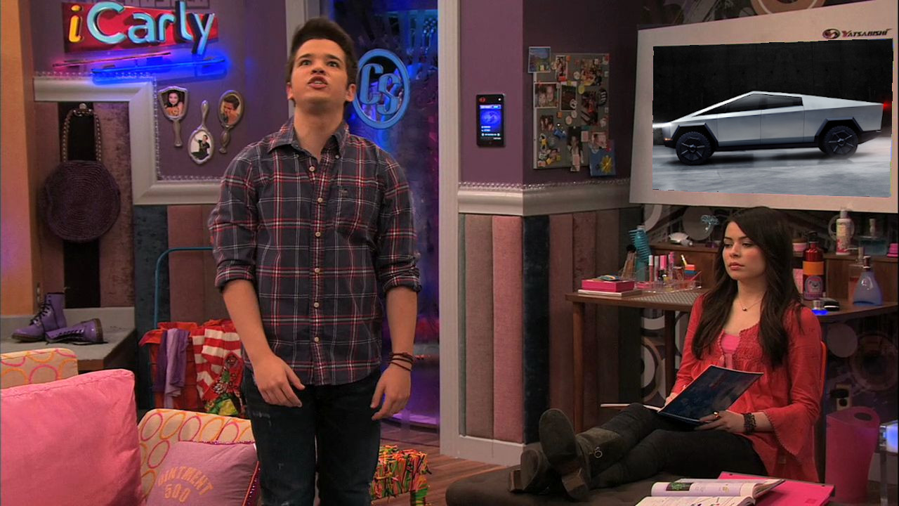 Tesla Cybertruck Predicted by iCarly Episode in 2011