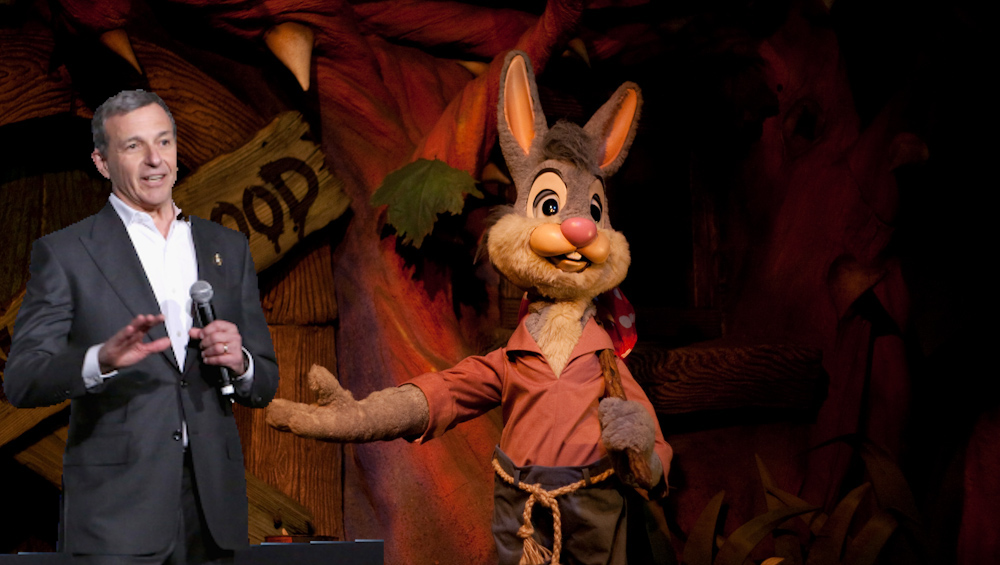 Bob Iger to be Installed in Splash Mountain