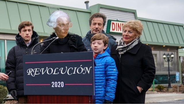 Re-animated Corpse of Robespierre Dem Frontrunner in 2020