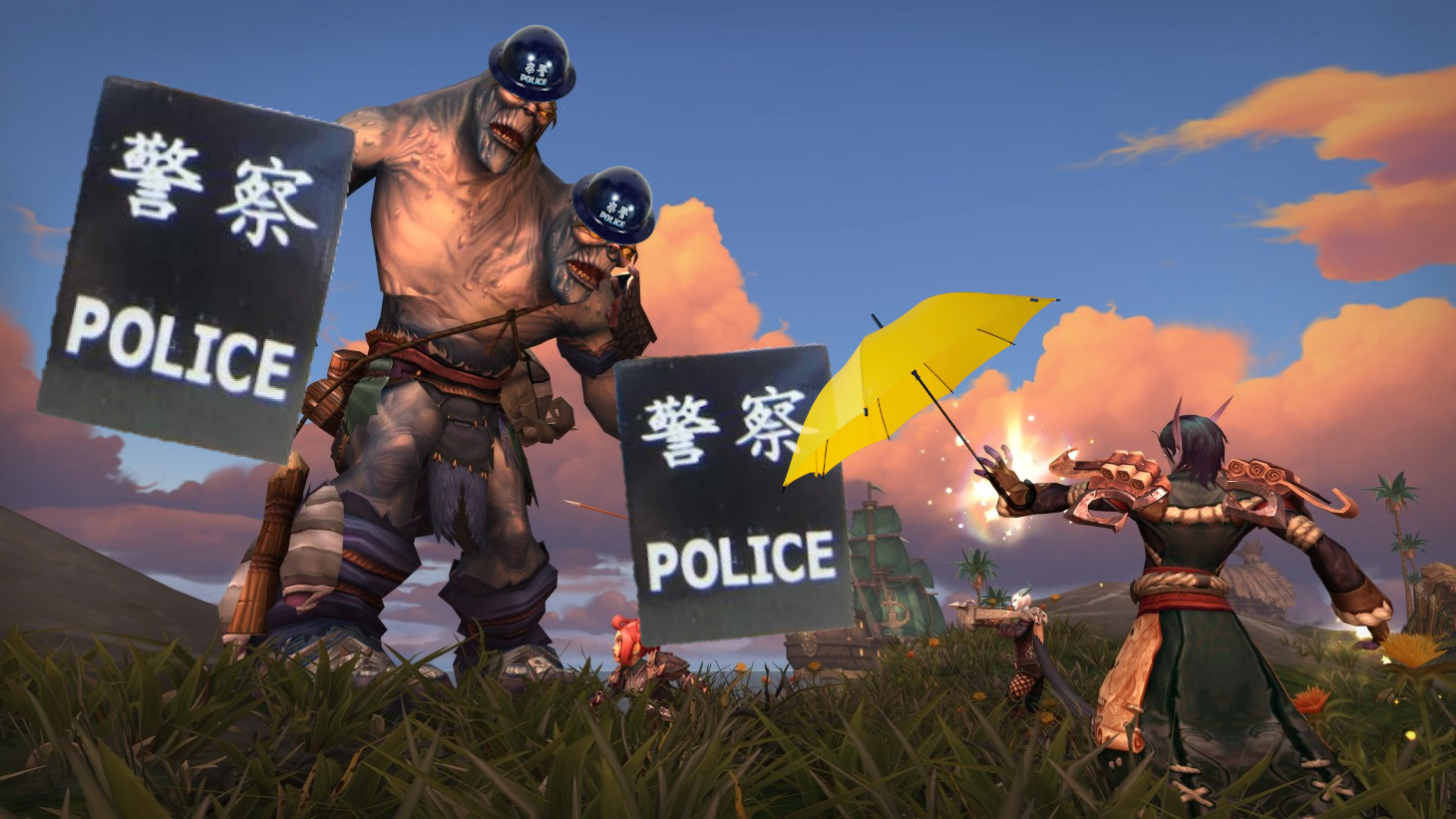 Blizzard Launches WOW Quest Suspiciously Similar to Quelling Hong Kong Protests